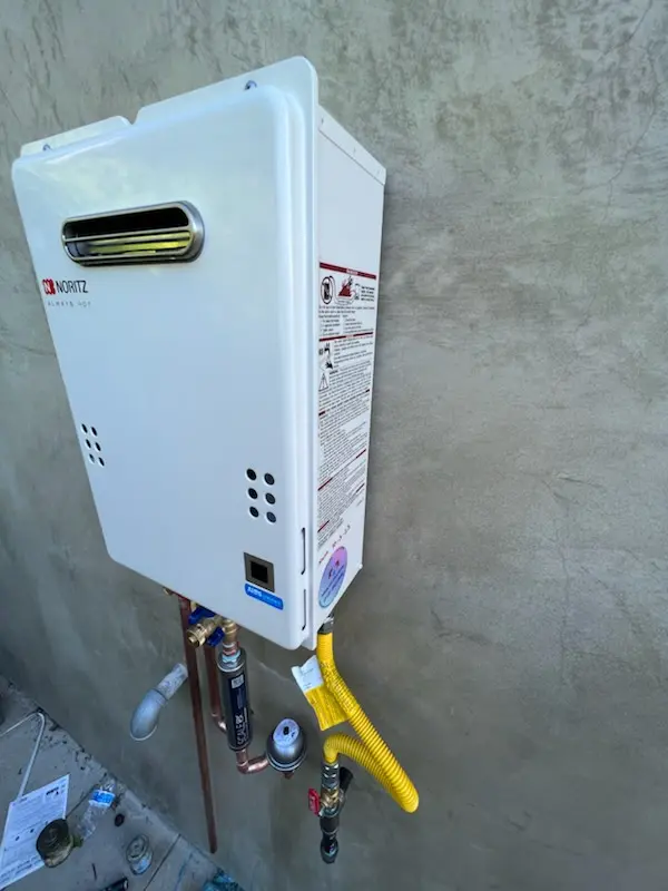 Tankless water heater installation for Lititz homes