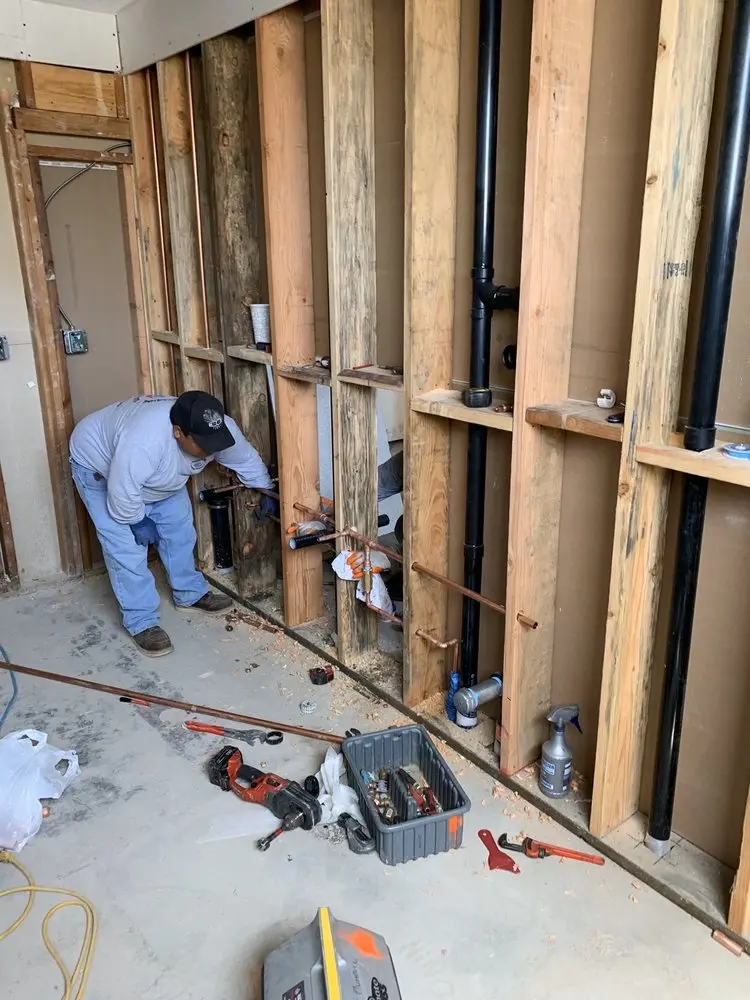 Commercial rough-in plumbing for Water Heater Replacement in Lititz